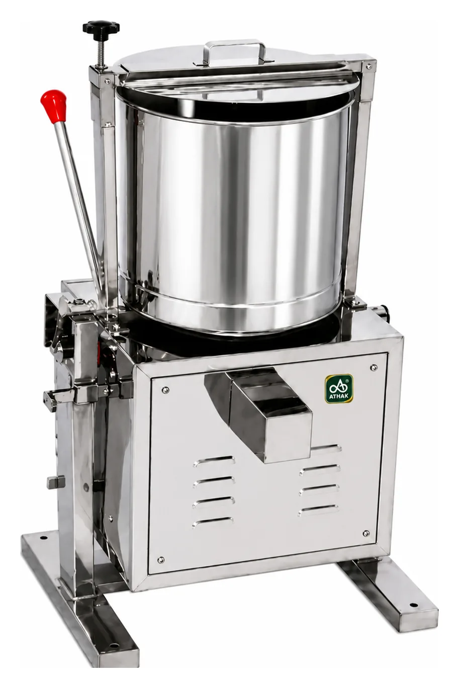 ATHAK Wet Grinder (Tilting) with tilting drum, lever handle and stainless steel body